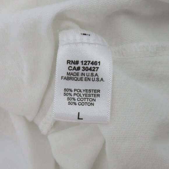 Wildfox Women Large Tourista Short Sleeve Boxy T Shirt Top White Beige Sheer - Picture 7 of 10